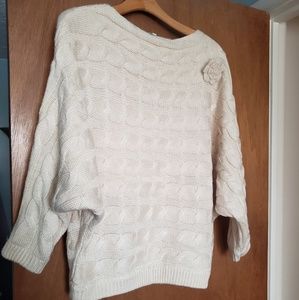 Cream Sweater